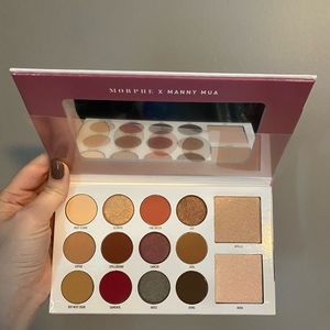 Manny Mua x Morphe eyeshadow palette